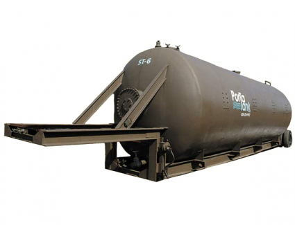 Vacuum Rated Mobile Storage Tank